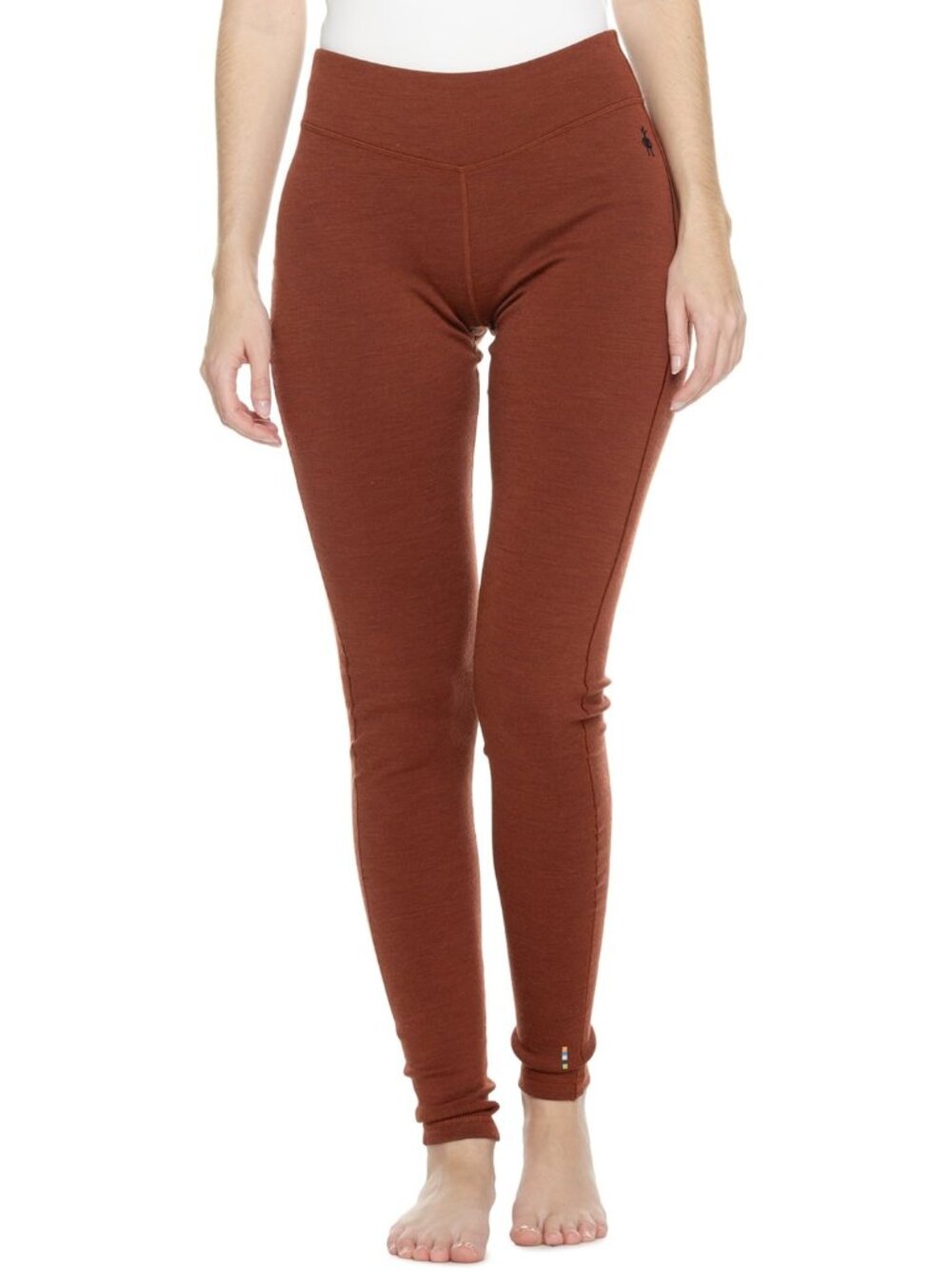 Smartwool Classic Thermal Base Layer Pants Merino Wool Pecan Brown Heather